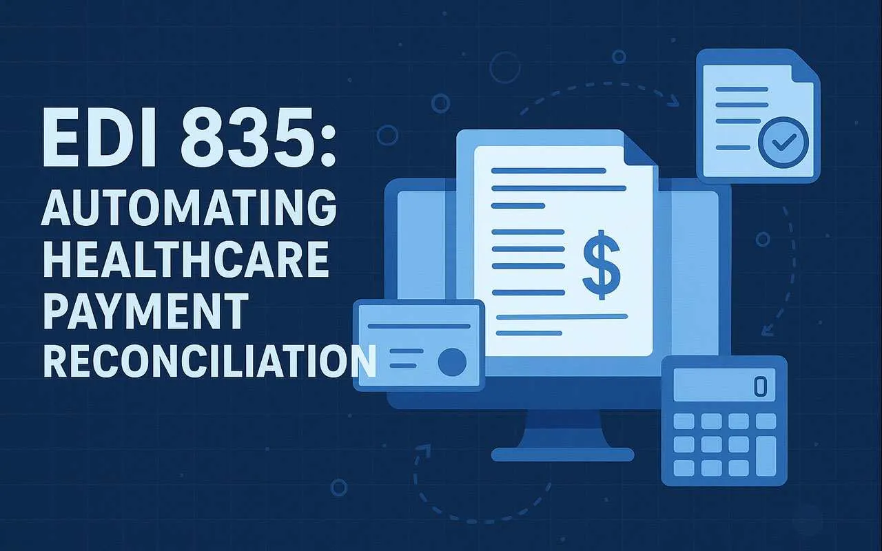 EDI 835 healthcare payment reconciliation process explained