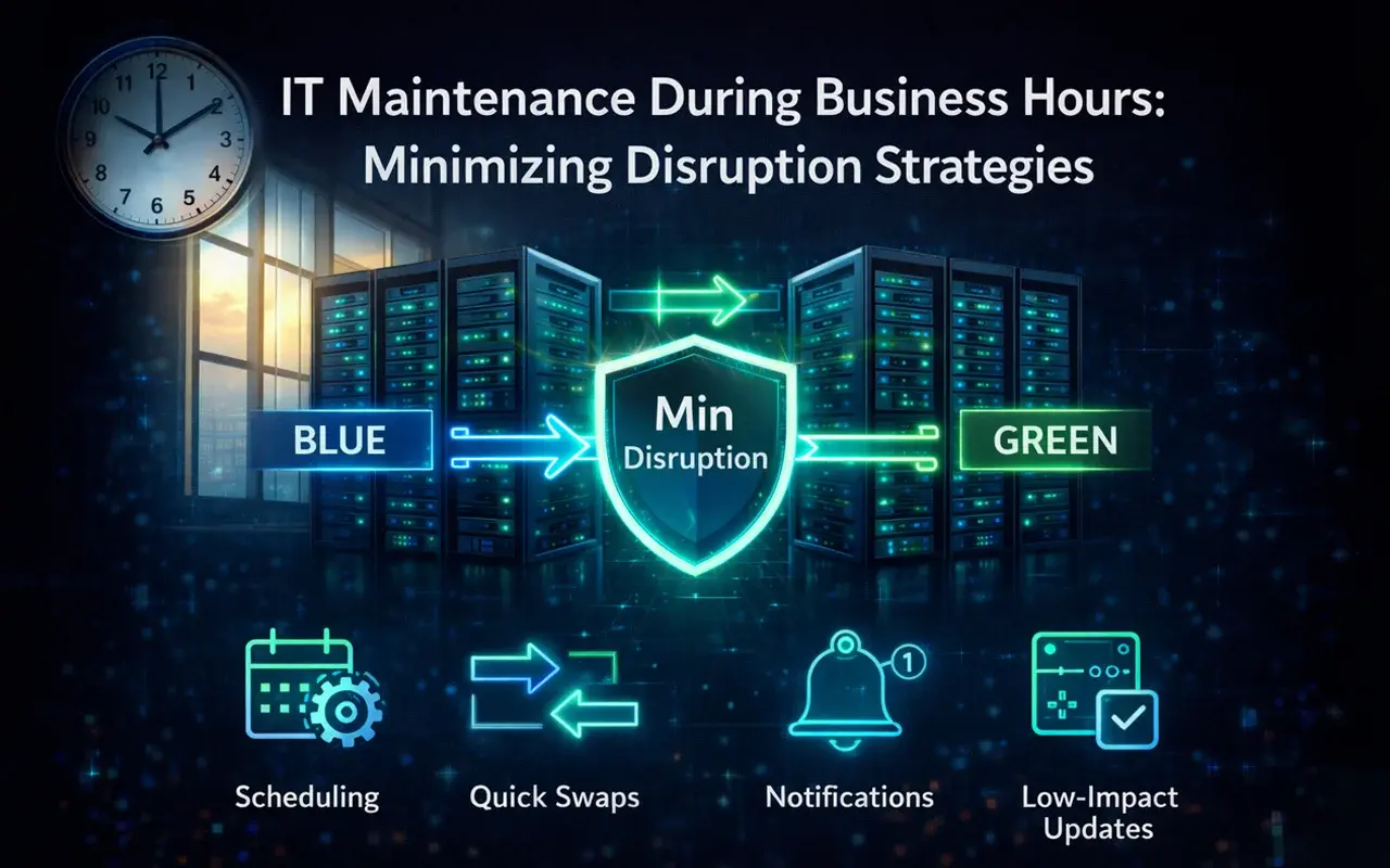 IT maintenance strategies to minimize disruption during business hours