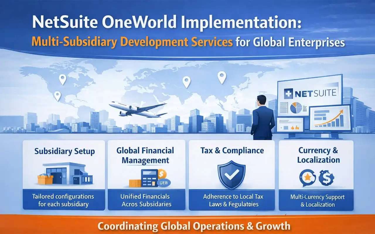 NetSuite OneWorld implementation for global business management